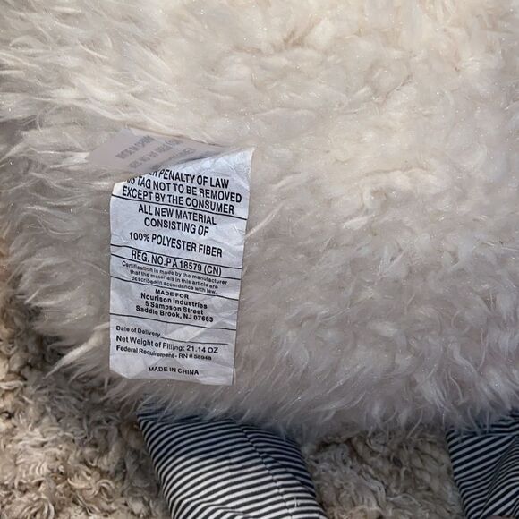 Nourison Plush Bunny Neiman Marcus Nursery Decor - Picture 5 of 7